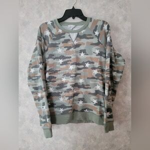 Camo Print Lucky Brand Sweatshirt